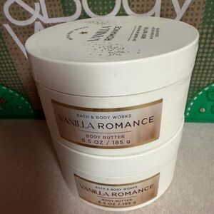 Bath & Body Works Vanilla Romance Body Butter - White